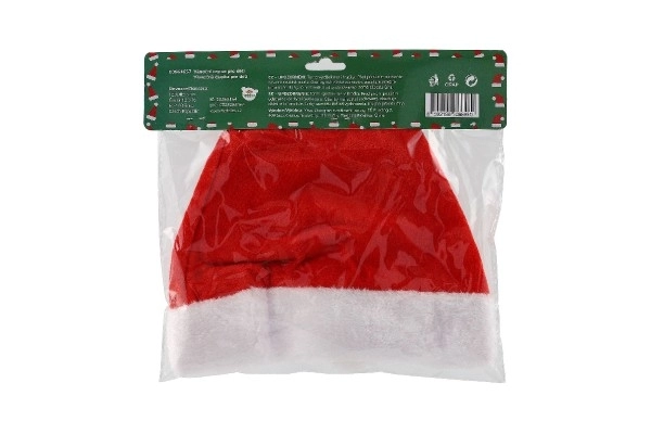 julebørnelue stofdiameter 25 cm på kort karneval