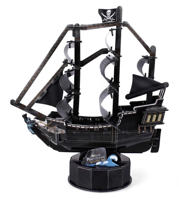 CubicFun 3D Puslespil Skib Queen Anne's Revenge 100 Dele