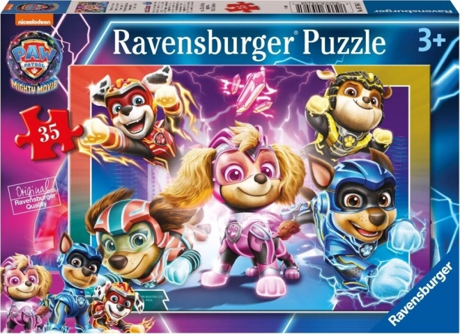 Puslespil Paw Patrol: The Mighty Movie 35 brikker