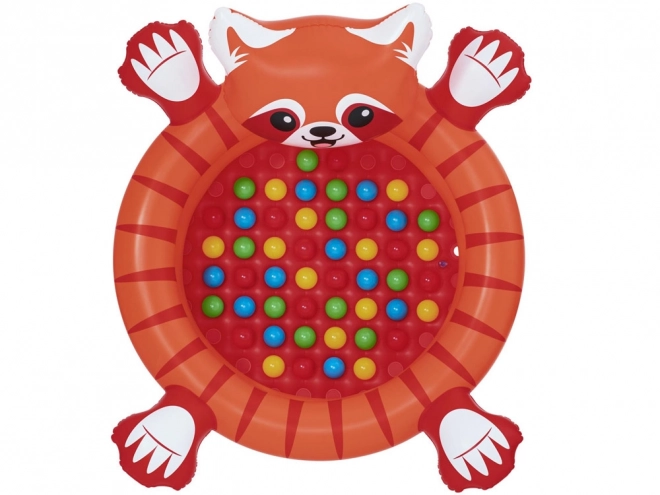 Tør pool rød panda med bolde fra Bestway