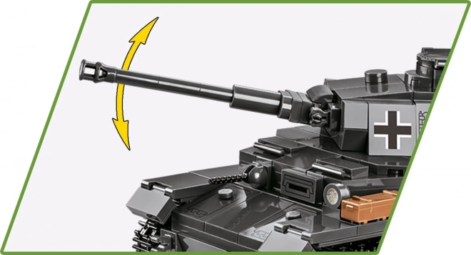 COBI 3127 Anden Verdenskrig Tysk tank Panzerkampfwagen IV Ausf. G 1:35