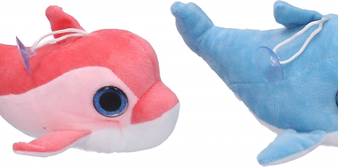 Plys delfin med realistisk look 26 cm