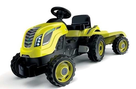 Tramptraktor Farmer XL grøn med vogn