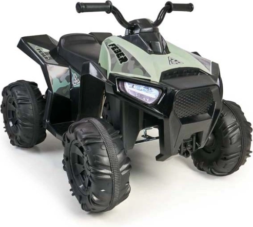 Elektrisk børne-ATV Feber med camouflagefarve