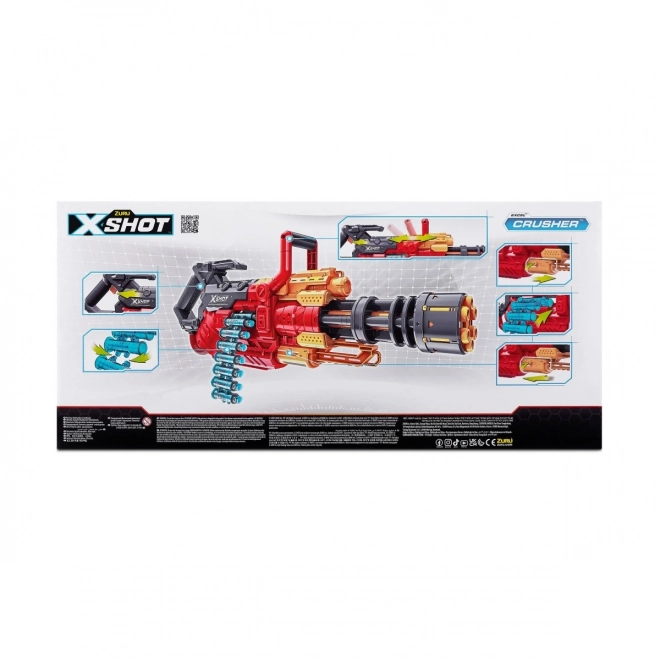 Wyrzutnia X-Shot Crusher med 48 skumkugler