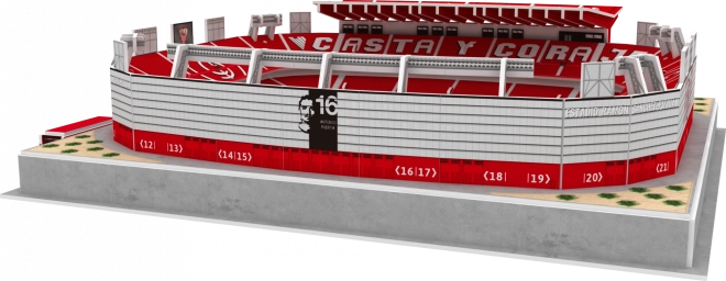 Lysende 3D-puslespil stadion Ramón Sánchez-Pizjuán - FC Sevilla