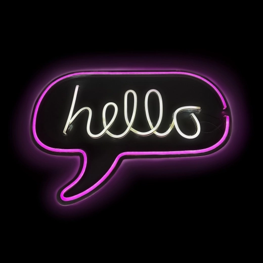 2Kids Toys LED neonlampe Hello