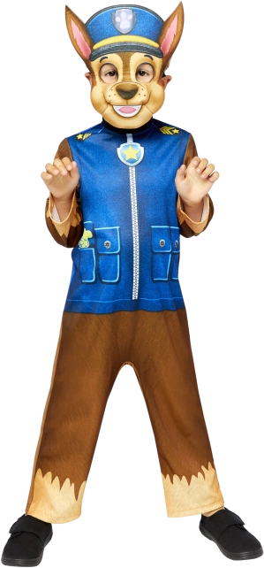 Børnekostume Chase fra Paw Patrol (2–3 år)