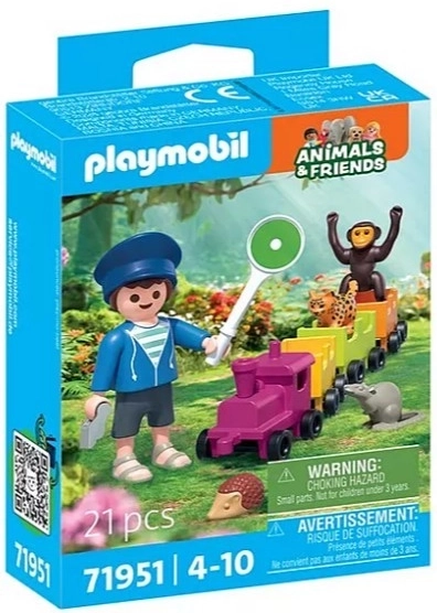 Playmobil Animals & Friends togtur med dyr