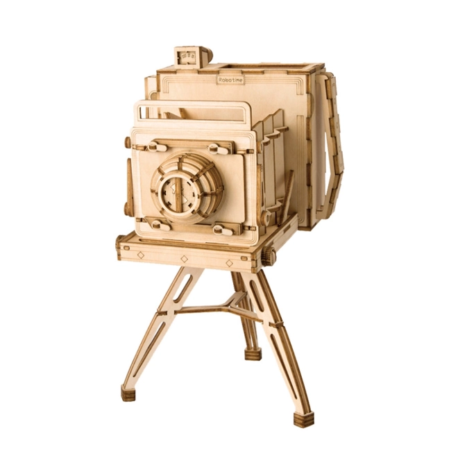 Træ 3D puslespil Historisk kamera