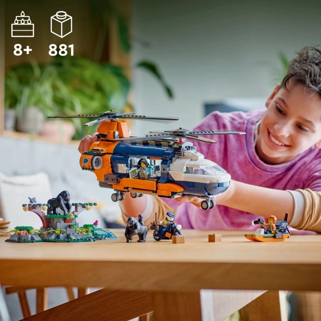 LEGO City 60437 Jungle Base Camp Heliudforskning