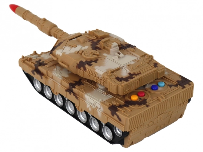 Fjernstyret tank 27 MHz gul