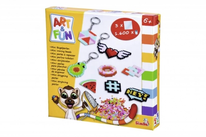 Simba ART & FUN Mini Perler til Nøgleringe