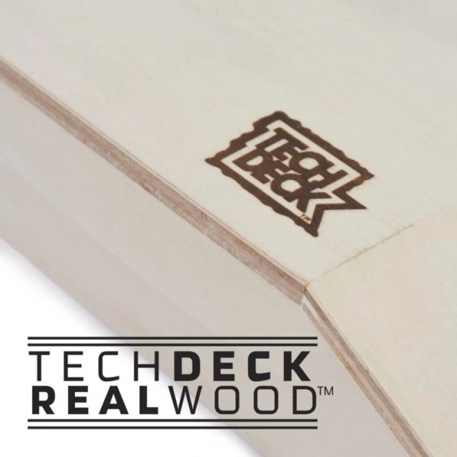 Tech Deck - træ rampe