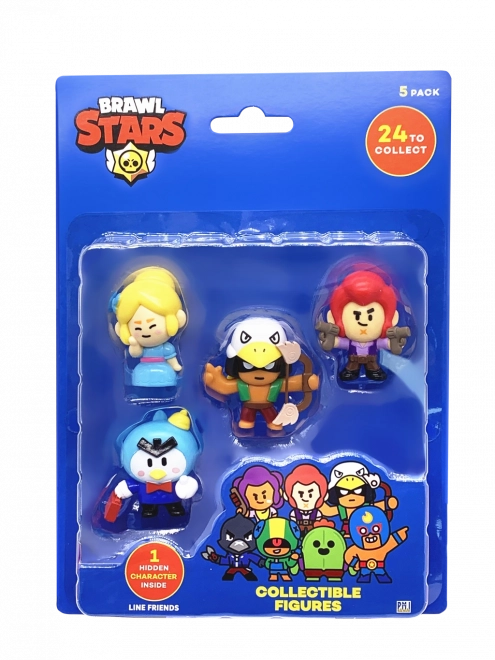 Sæt med figurer Brawl Stars serie 1 - 5 figurer