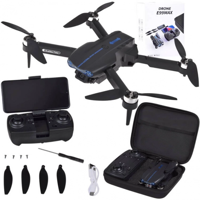 Sammenklappelig drone med kamera