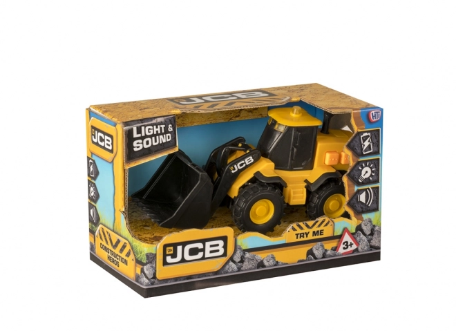 JCB lille læssemaskine med lys og lyd