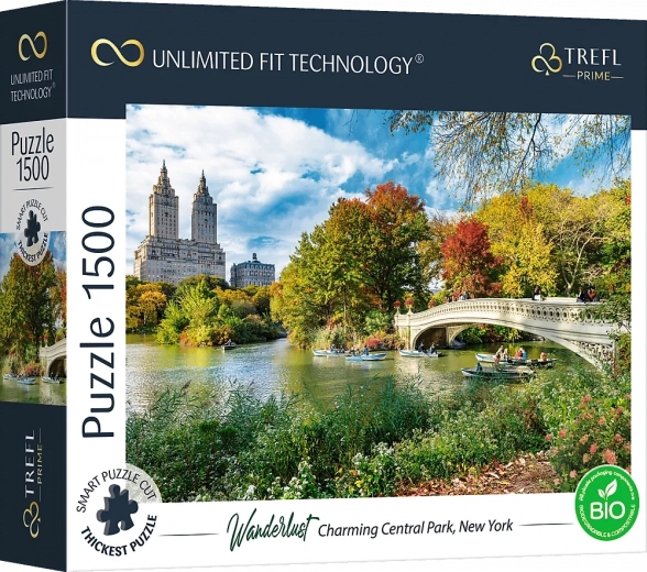 Puzzle TREFL UFT Wanderlust: Magiske Central Park, New York – 1500 brikker