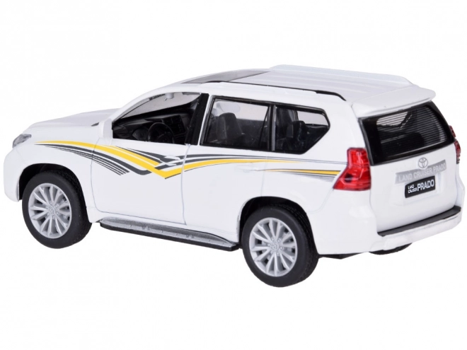 Metalmodel Toyota Land Cruiser Prado med effekter