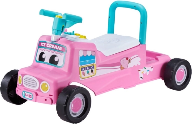 Rosa skubbebil buggy standard – isbilsbil TINY TOWN