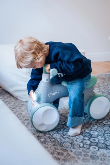 Gåcykel MoMi TOBIS med bobler grå