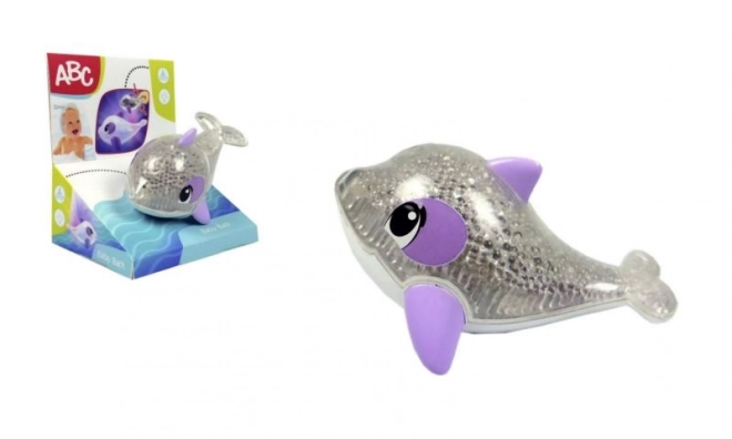 Glinsende delfin 14 cm