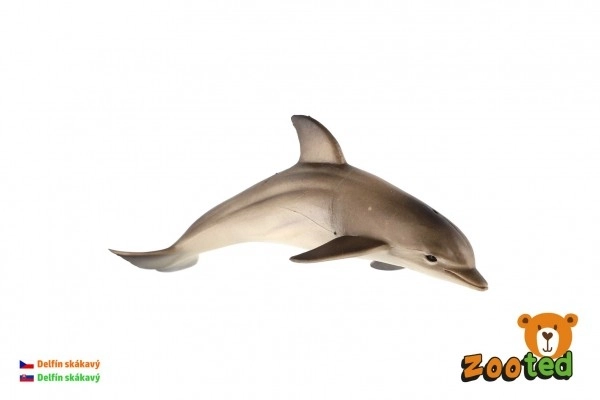 Øresvin delfin i plast 12cm i pose