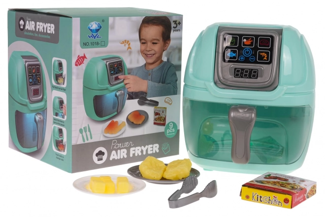 Luftfriture med effekter 19 cm