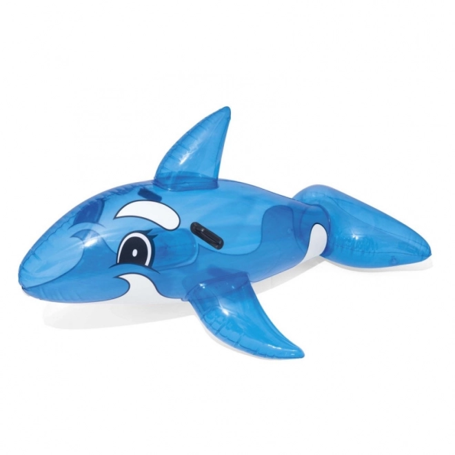 Flydende delfin med håndtag Transparent 1,57 m x 94 cm