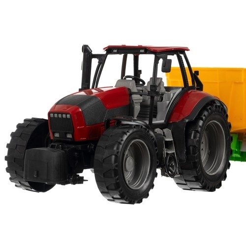 Landbrugstraktor med trailer 24711