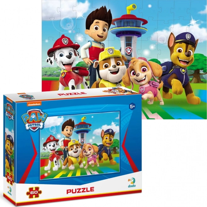 Puzzle Paw Patrol: Vi er et hold 60 brikker