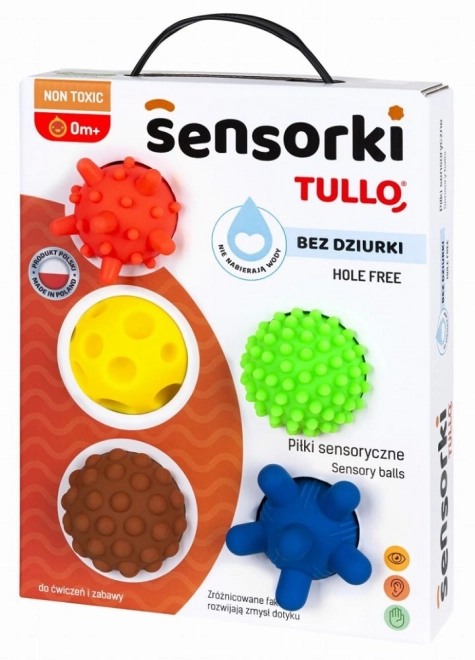 Kreative sensoriske kugler Tullo til børn