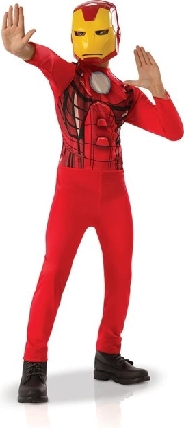 børnekostume iron man 5–7 år