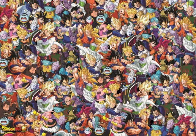 Puslespil 1000 brikker Dragon Ball - Clementoni