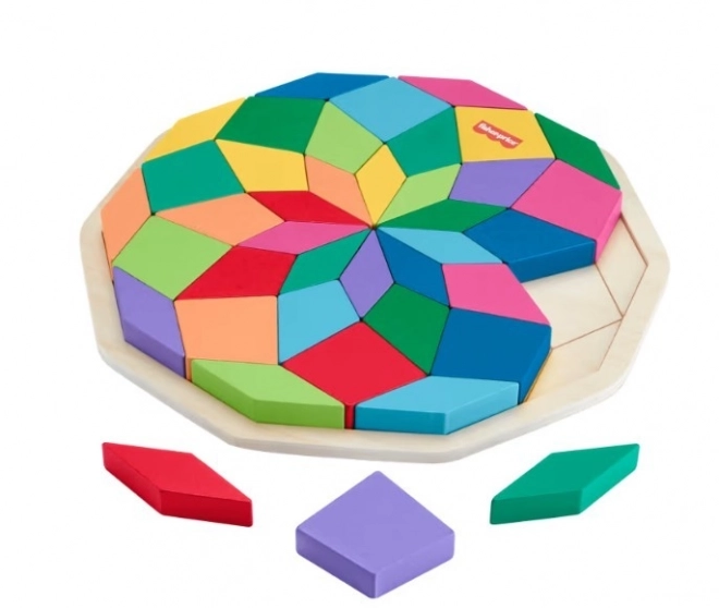 Træpuslespil Mandala Fisher-Price
