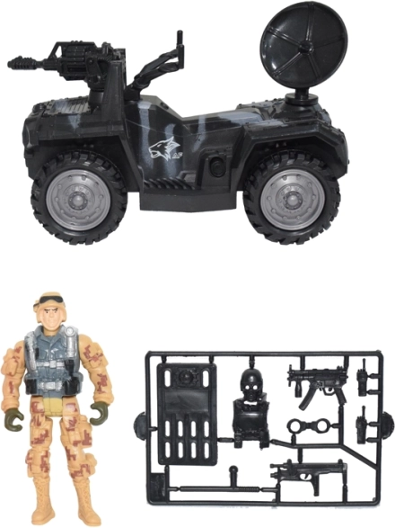 Realistisk militærkøretøj