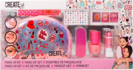 Create it! makeup-sæt med kosmetikpung