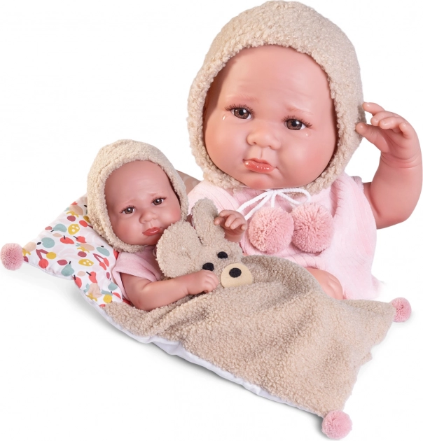 Realistisk babydukke Antonio Juan Luca 42 cm