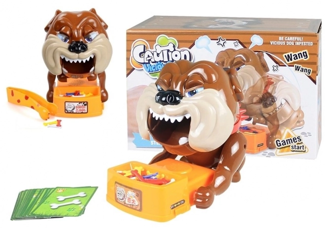 Bulldog Brun Batteri Ond Hund Arkadespil
