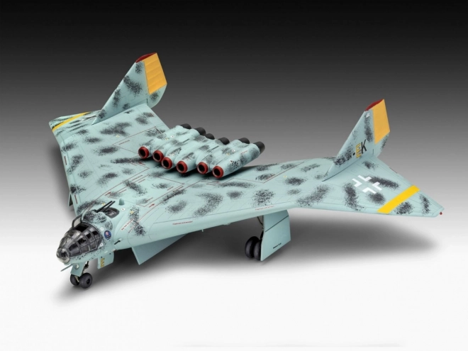 Plastikmodel af fly i P-serien Arado AR E.555 1/72