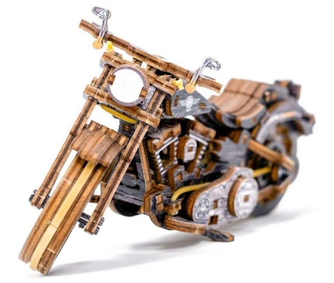WOODEN CITY 3D puslespil Motorcykel Cruiser Begrænset udgave 168 dele