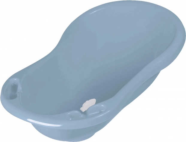 Babybadekar med prop Pure 84 cm – Blå
