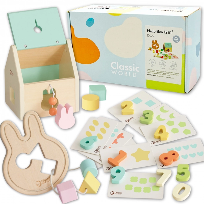 Pastel sæt Classic World til børn 12-18 måneder