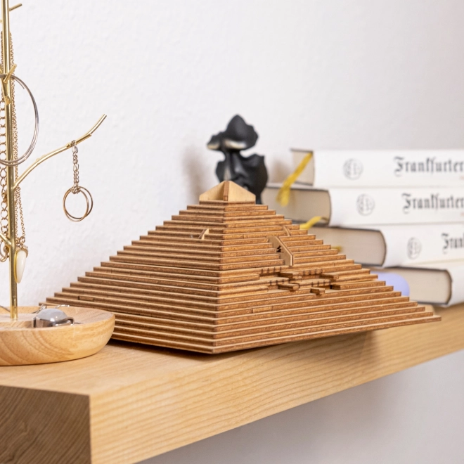 EscapeWelt 3D træ mekanisk gådespil Pyramide