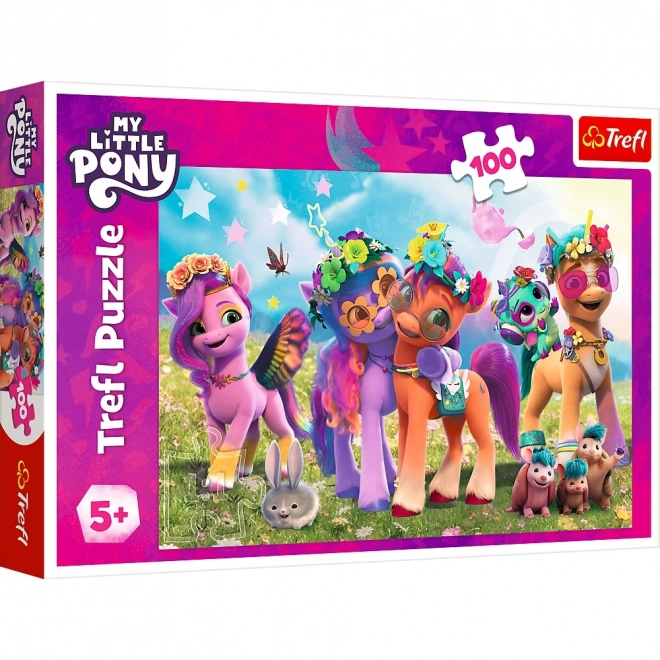 Glade puslespil My Little Pony 100 brikker