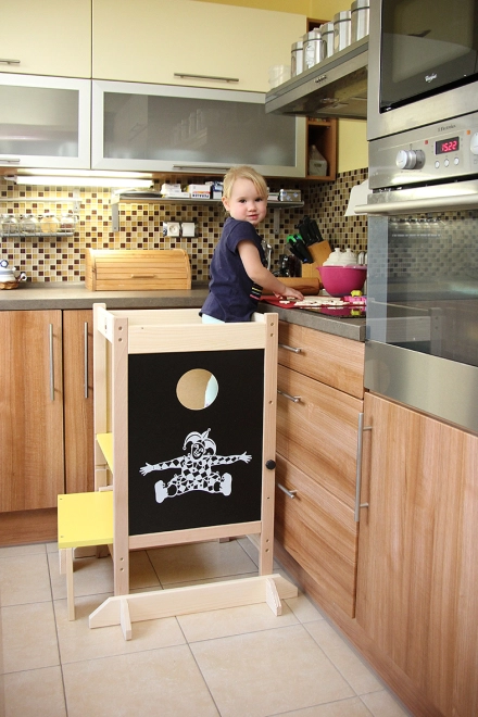 Kridttavle til kreativ leg