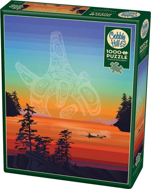 COBBLE HILL Puslespil Farver af Salish-kysten 1000 brikker