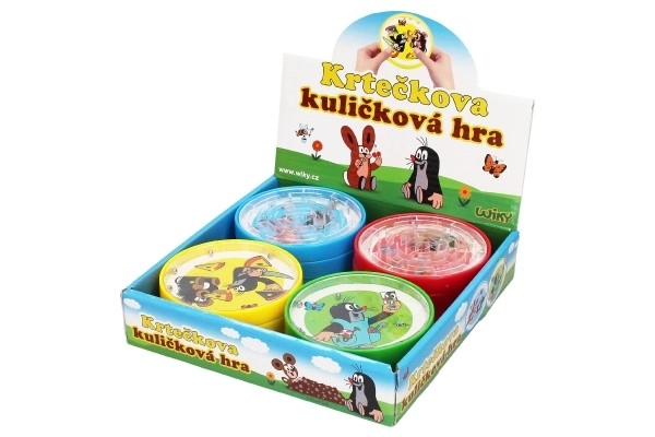 Kuglespil muldvarp lille 9x9x1 cm