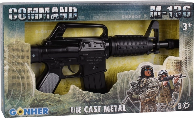 Politi Maskinpistol Sort