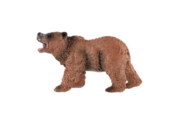 Brun bjørn plastik 12cm i pose